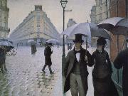 Gustave Caillebotte, Rainy day in Paris